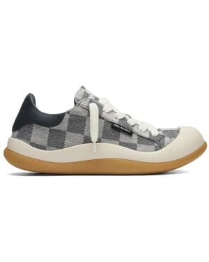 Axel Arigato Squish Chequered Trainers - White