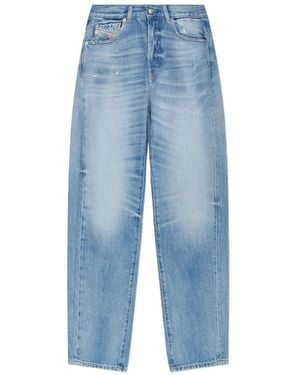 DIESEL Distressed Light-Wash Jeans - Blue