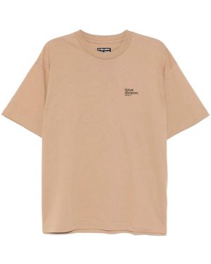 Izzue Camiseta con logo estampado - Neutro
