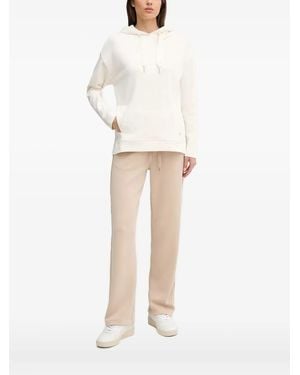 Joop! Pocket-Detail Hooded Top - White