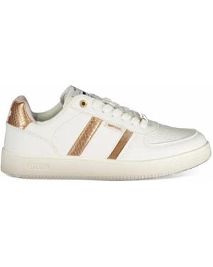 Gas Sneakers Con Inserti - Bianco