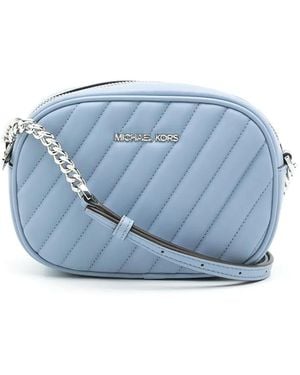 Michael Kors Small Rose Quilted Bag - Blue