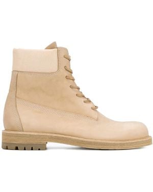 Hender Scheme Industrial Lace-Up Boots - Natural