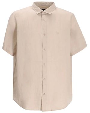 ARMANI EXCHANGE Chemise En Lin - Neutre