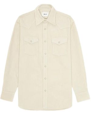 NN07 Ricky Corduroy Shirt - White