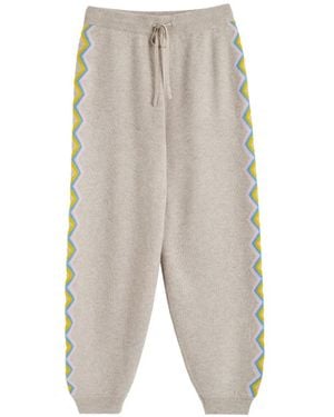 Chinti & Parker Snoopy Ski Track Pants - White