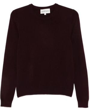 Bompard Crew-Neck Jumper - Purple
