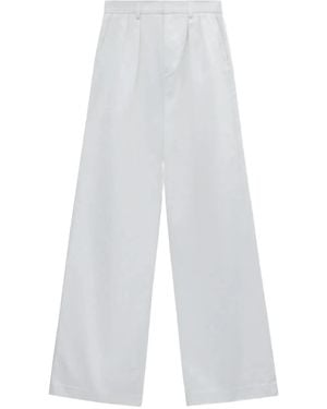 Loewe Pleated Trousers - White