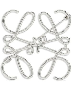 Loewe 'Anagram' Brosche - Weiß