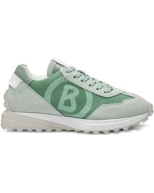 Bogner Logo-Detail Low-Top Trainers - Green
