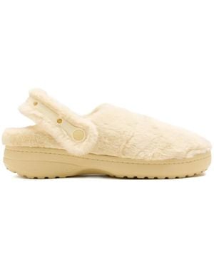 Crocs™ Furry Mules - Natural