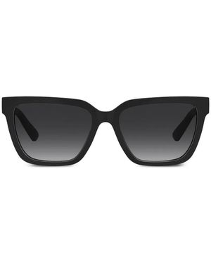 Love Moschino Logo-Detail Sunglasses - Black