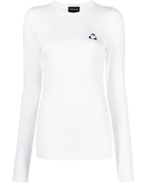BOTTER Long-Sleeve Logo-Print T-Shirt - White