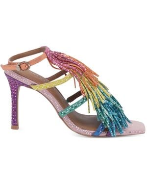 Kurt Geiger Fringe Sandal 90 - Pink