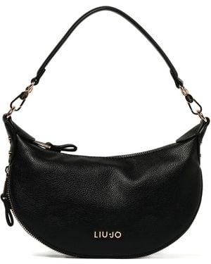 Liu Jo Borsa A Tracolla Con Zip - Nero