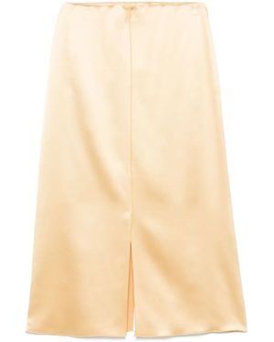 Altuzarra Midirock Aus Satin - Natur