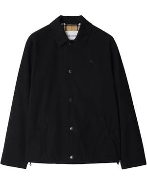Burberry Cotton Jacket - Black