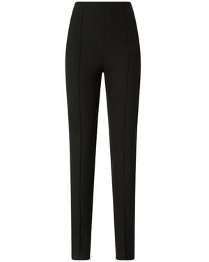 Pinko Seam-Detail Slim-Fit Pants - Black