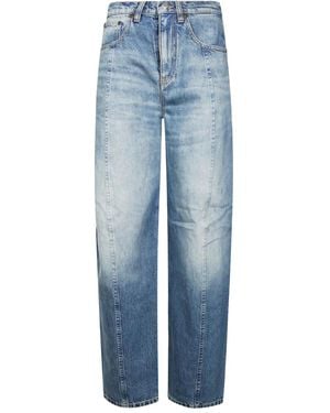 Victoria Beckham Panelled Jeans - Blue