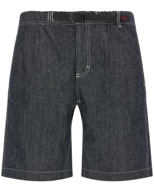 Gramicci Contrast-Stitching Bermuda Shorts - Grey