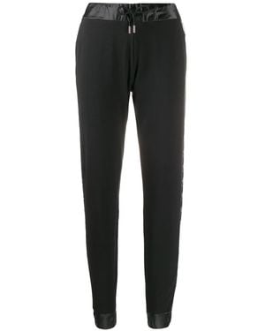 Philipp Plein Logo Stripe Track Trousers - Black