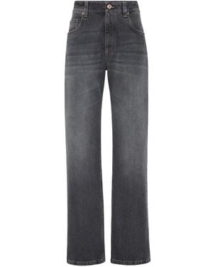 Brunello Cucinelli Belt-loops Jeans - グレー
