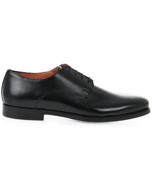 Santoni Klassische Derby-Schuhe - Schwarz