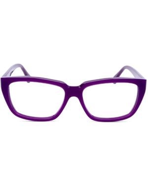 Max Mara Eyewear Brille Mit Eckigem Gestell - Lila
