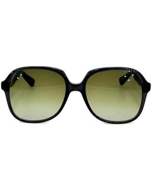 Yellows Plus Lyla Round-Frame Sunglasses - Green