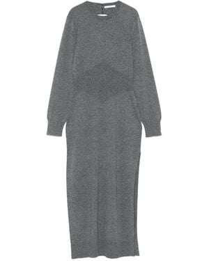 Givenchy サイドスリット ドレス - グレー