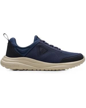 Clarks Lt360 Lo Panelled Trainers - Blue