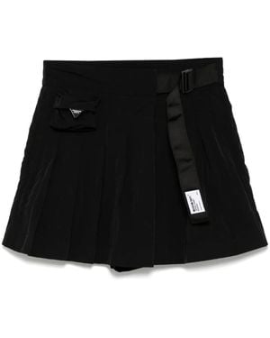 Musium Div. Shorts Mit Gürtel - Schwarz