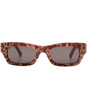 Marni Lava Ik Kil Sonnenbrille - Braun
