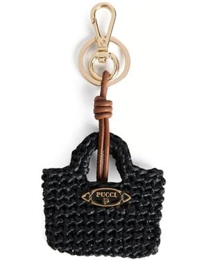 PUCCI Mini Bag Charm - Black