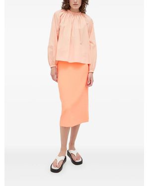 DRYKORN Pleated-Details Blouse - White