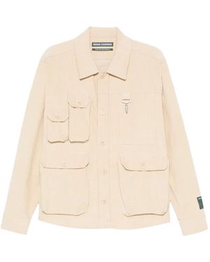 Reese Cooper Multi-pocket Corduroy Shirt Jacket - ナチュラル
