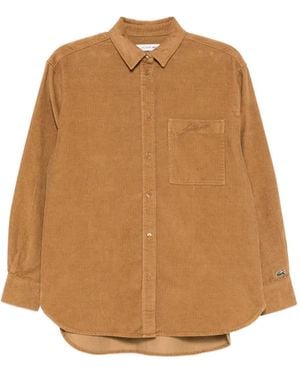 Lacoste Long-Sleeved Shirt - Natural