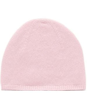 Acne Studios Ribbed Beanie Hat - Pink