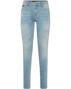 Philipp Plein Vaqueros Skinny - Azul