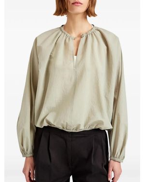 Proenza Schouler Wendy Balloon-Sleeve Top - Natural