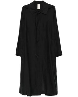 SOH Abrigo Con Botones - Negro