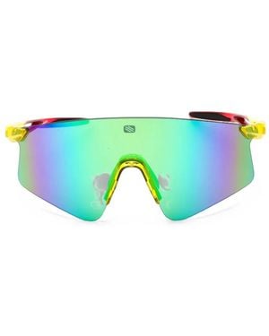 Rudy Project Shield-Frame Sunglasses - Green