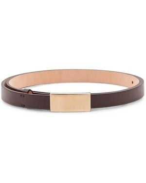 Victoria Beckham Portofino Mirror Belt - White