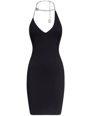 Area Crystal-Embellished Minidress - Black