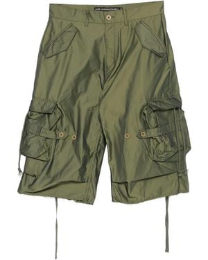 ANDERSSON BELL Nadrin Multi-Pocket Cargo Shorts - Green