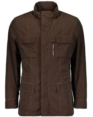Moorer Manolo Multi-Pocket Jacket - Brown