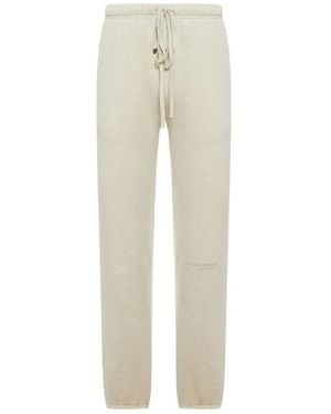Fear Of God Cotton Track Pants - Natural