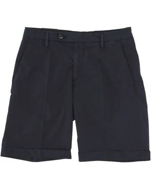 Michael Coal Pantalones cortos de mezcla de algodón - Azul