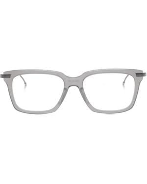 Thom Browne Ueo701A Square-Frame Glasses - Gray