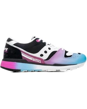 Saucony X Acribik 'tech Noir' Gradient-effect Sneakers - ブラック